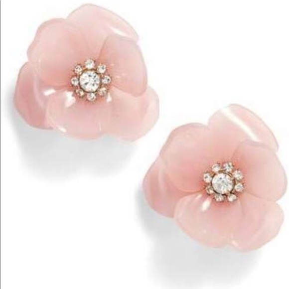 kate spade Jewelry - ♠️Kate Spade♠️ Flower and Stone Earrings